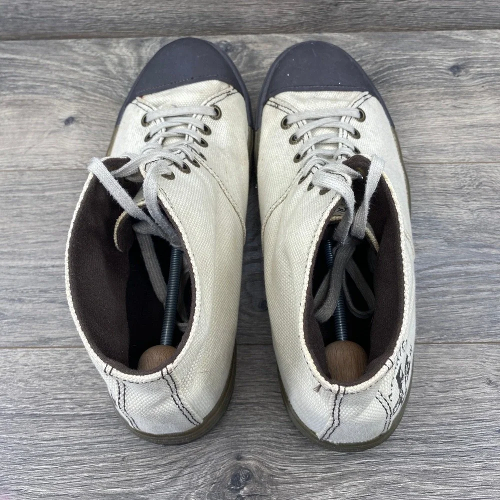 Dr Martens Paulie Casual Canvas High‎ Top Lace Up Sneakers Mens Size US L